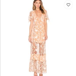 For Love and Lemons Mia Maxi Dress.